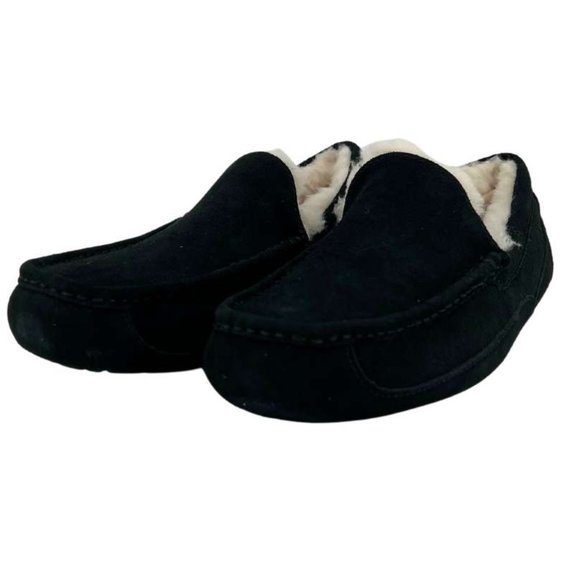 UGG | Men's Ascot Slippers | Black | Various Sizes - Picture 1 of 6